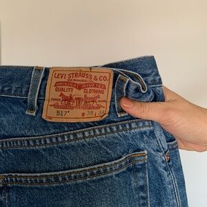 Levi’s Men’s 517 Denim Jeans Dark Wash 38”x34”